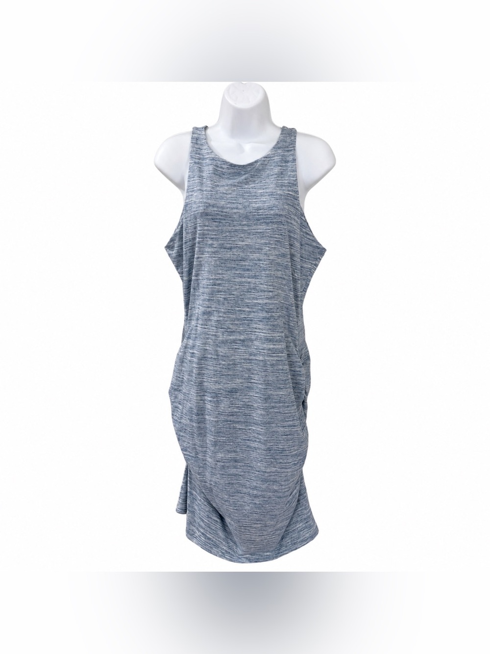 Victoria’s Secret Blue Gray Ruched Dress Size L